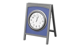 Easel Sign Clock Boards