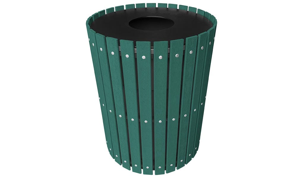 EasyCare 55 Gallon Round Recycling Bin