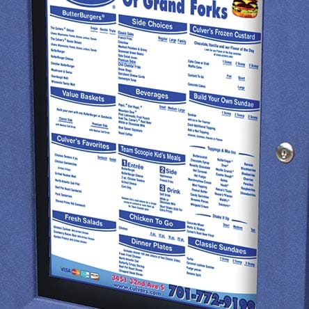 Menu Boards